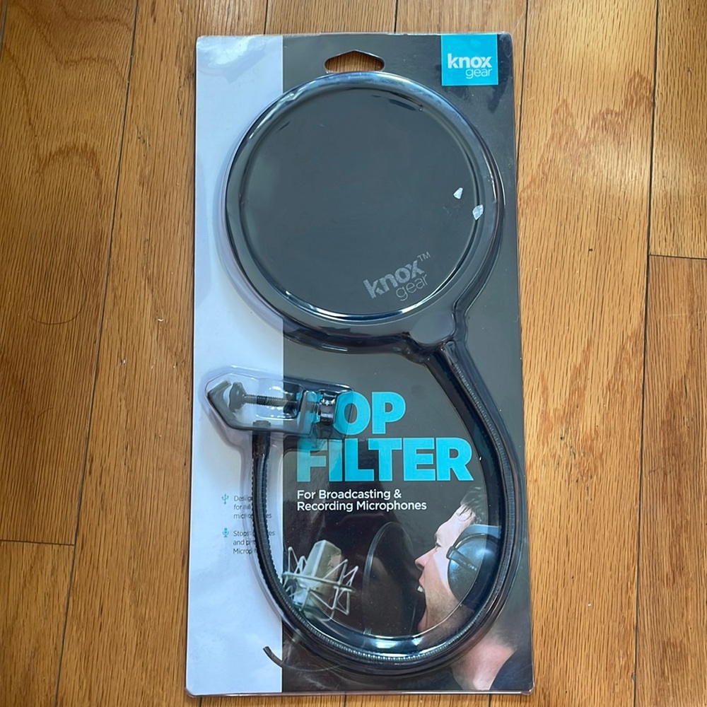Knox gear pop filter